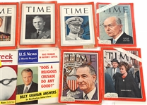 POLITICAL BUTTONS, MAGAZINES, AND EPHEMERA 