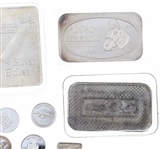 UNITED STATES FINE SILVER BULLION BARS & ROUNDS
