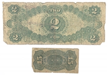 UNITED STATES OBSOLETE CURRENCY NOTES 15C, $2