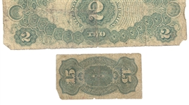 UNITED STATES OBSOLETE CURRENCY NOTES 15C, $2