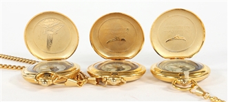 FRANKLIN MINT NOVELTY POCKET WATCHES