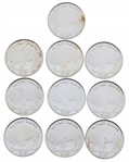 US BUFFALO 1/4 TROY OZ .999 FINE SILVER ROUNDS