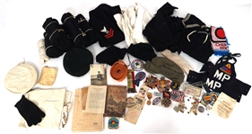 MILITARY & CIVILIAN UNIFORMS, ACCESSORIES, & EPHEMERA