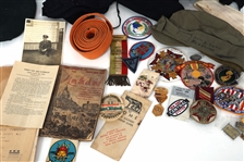 MILITARY & CIVILIAN UNIFORMS, ACCESSORIES, & EPHEMERA
