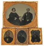 1/9 & 1/2 PLATE TINTYPE PHOTOGRAPHS 