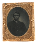 1/9 & 1/2 PLATE TINTYPE PHOTOGRAPHS 