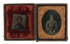 TINTYPE PHOTOGRAPHS & CASES 
