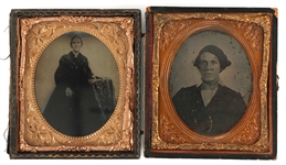 TINTYPE PHOTOGRAPHS & CASES 