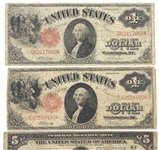 EARLY 20th C. UNITED STATES CURRENCY NOTES