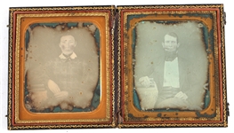 1/6 PLATE DAGUERROTYPE PHOTOGRAPHS 