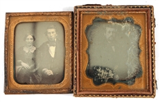 1/6 PLATE DAGUERROTYPE PHOTOGRAPHS 