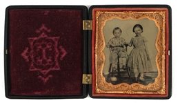 1/6 PLATE AMBROTYPE PHOTOGRAPHS