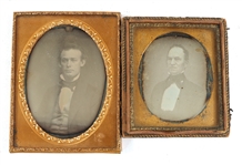 1/4 & 1/6 PLATE DAGUERREOTYPE PHOTOGRAPHS 