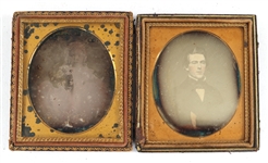 1/4 & 1/6 PLATE DAGUERREOTYPE PHOTOGRAPHS 