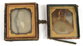 1/4 & 1/6 PLATE DAGUERREOTYPE PHOTOGRAPHS 
