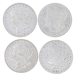 1887-1902 US SILVER MORGAN DOLLAR COINS