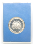 1971 FRANKLIN MINT UN PEACE STERLING SILVER MEDAL