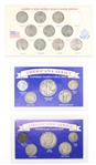 EARLY 20TH C. UNITED STATES SILVER TYPE COINS