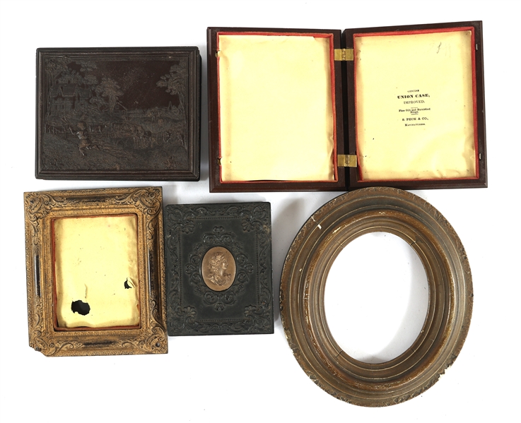 1/2 & 1/4 PLATE IMAGE CASES AND FRAMES 