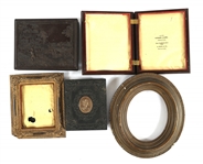 1/2 & 1/4 PLATE IMAGE CASES AND FRAMES 