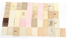 CABINET CARDS FROM VT, MA, & MI STUDIOS