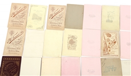 CABINET CARDS FROM VT, MA, & MI STUDIOS