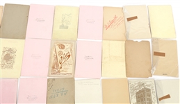 CABINET CARDS FROM VT, MA, & MI STUDIOS
