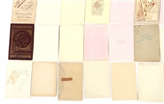 CABINET CARDS FROM VT, MA, & MI STUDIOS