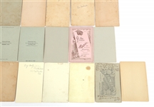 CABINET CARDS FROM CA, IN, CT STUDIOS