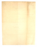 1937 JOE LOUIS BROWN BOMBER SIGNED LETTER
