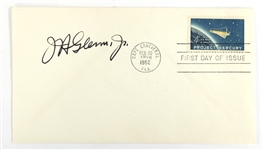 NASA ASTRONAUT JOHN GLENN GROUPING - SIGNATURES, LETTER