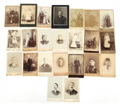 PORTRAIT CABINET CARDS FROM OREGON STUDIOS