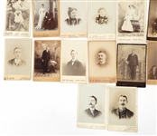 PORTRAIT CABINET CARDS FROM OREGON STUDIOS