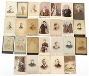 PORTRAIT CABINET CARDS FROM PA & IL STUDIOS