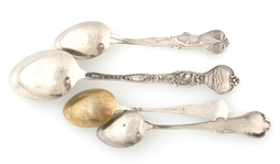 STERLING SILVER SOUVENIR SPOONS 