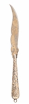 STERLING SILVER SPOONS, CHEESE KNIFE, & OLIVE FORK