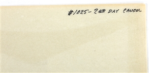1ST DAY COVER SIGNED KATHARINE HEPBURN SPENCER TRACY