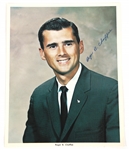 NASA ASTRONAUT AUTOGRAPH SIGNATURES - CHAFFEE, BORMAN