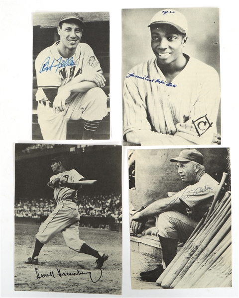 MAJOR LEAGUE BASEBALL HOF AUTOGRAPH CLIPPINGS