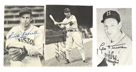 MAJOR LEAGUE BASEBALL AUTOGRAPH CLIPPINGS