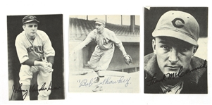 MAJOR LEAGUE BASEBALL AUTOGRAPH CLIPPINGS