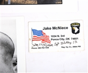US MILITARY & SENATORIAL AUTOGRAPH PHOTO PRINTS