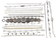 STERLING SILVER BRACELETS 