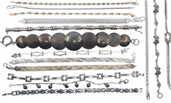 STERLING SILVER BRACELETS 