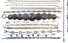 STERLING SILVER BRACELETS 