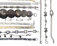 STERLING SILVER BRACELETS 