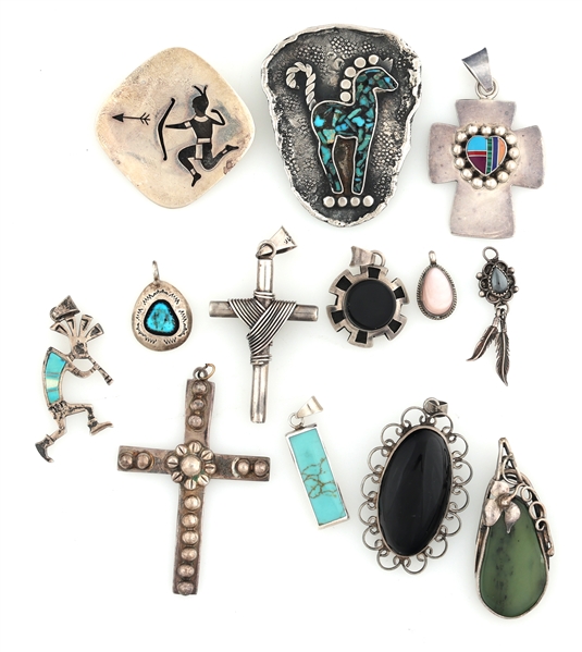 TAXCO MEXICO & SOUTHWEST STERLING SILVER JEWELRY