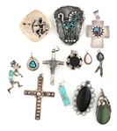 TAXCO MEXICO & SOUTHWEST STERLING SILVER JEWELRY