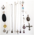 STERLING SILVER NECKLACES & PENDANTS
