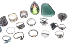 STERLING SILVER RINGS 